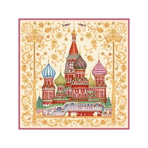 Платок «Собор Василия Блаженного»